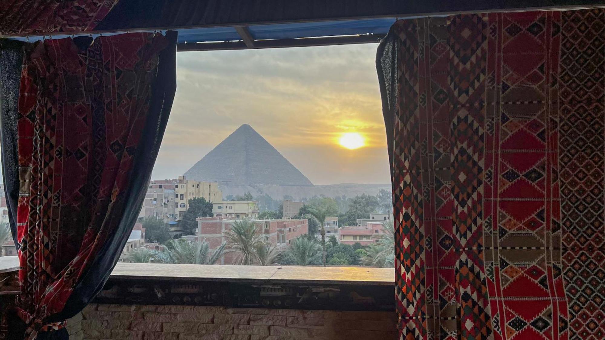 Master Pyramids Hotel Al Kawm al Akhdar Dış mekan fotoğraf