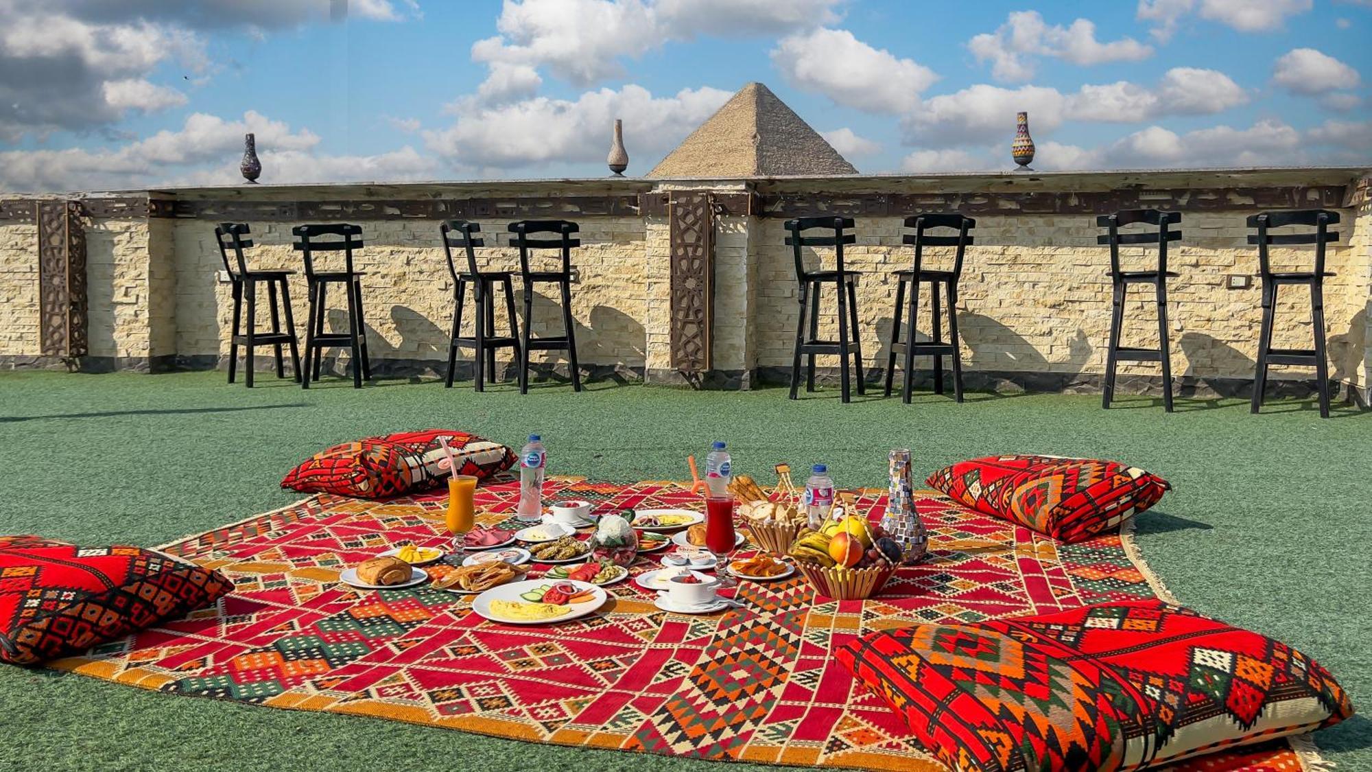 Master Pyramids Hotel Al Kawm al Akhdar Dış mekan fotoğraf