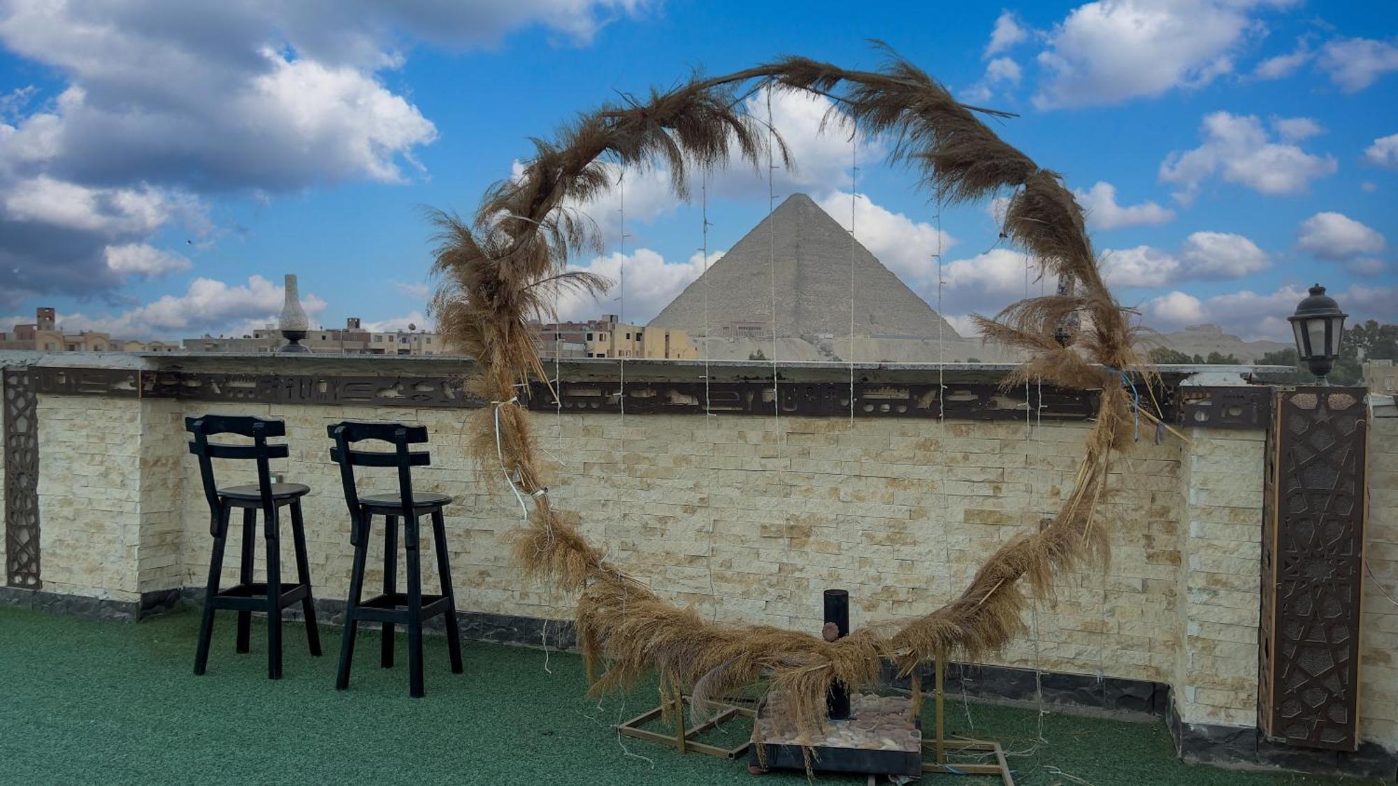 Master Pyramids Hotel Al Kawm al Akhdar Dış mekan fotoğraf